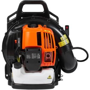 backpack leaf blower 62cc 2 cycle gas leaf blower 1110cfm air volume