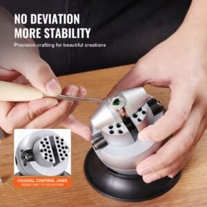 ball vise, 3" engraving setting tool, 360° rotation engraving block vise, 70 pcs attachment jewelry engraving block tools standard block for gemstone inlay and small scale engraving