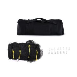 Baseball Batting Netting, Professional Softball Baseball Batting Hitting Training Net, Practice Portable Pitching Cage Net with Door & Carry Bag, Heavy Duty Enclosed PE Netting, 35FT (NET ONLY)