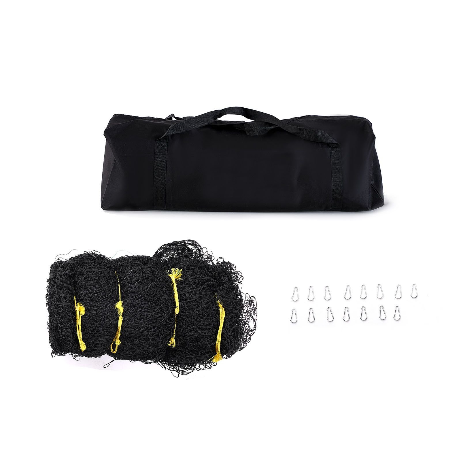 baseball batting netting, professional softball baseball batting hitting training net, practice portable pitching cage net with door & carry bag, heavy duty enclosed pe netting, 35ft (net only)