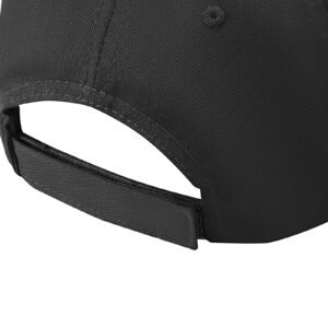 baseball cap, plain baseball hat with breathable pure cotton fabric, adjustable size, blank 12 pack bulk caps ideal for running, workouts or outdoor activities, 12 pcs, black