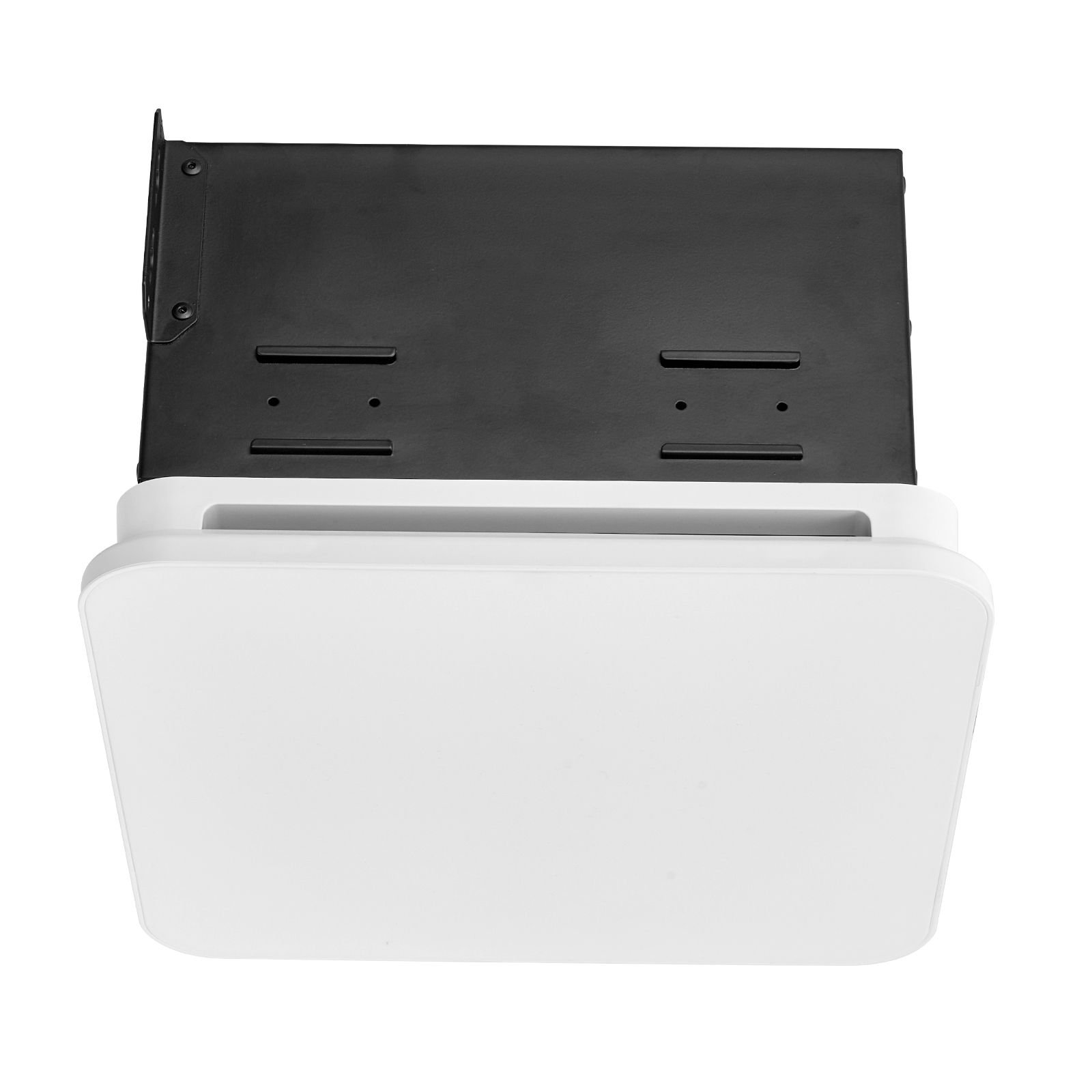 bathroom exhaust fan with led light, 80 cfm 4000k bathroom vent, 1.5 sones low noise, premium motor ceiling fan for laundry room, storage room, home ventilation, white