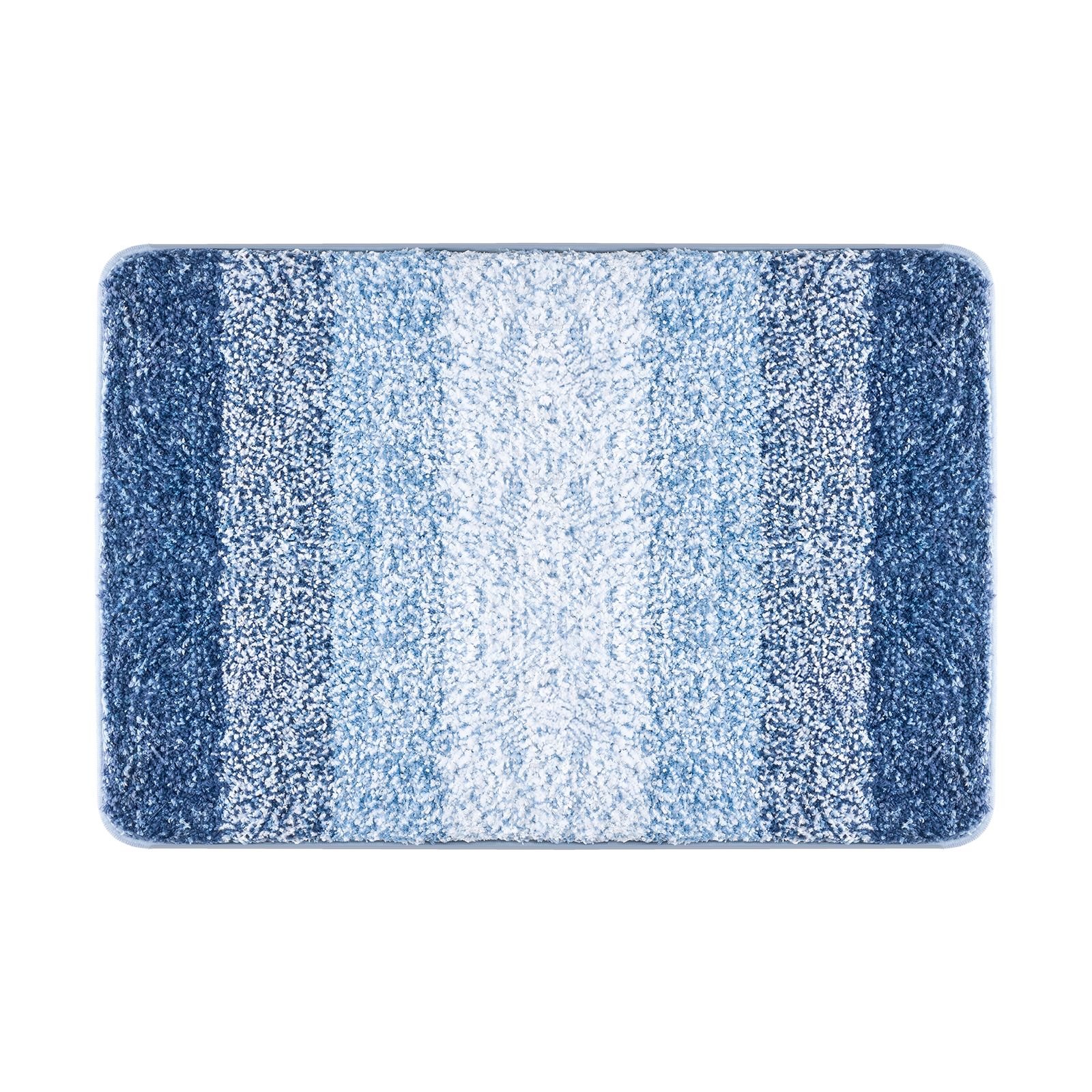 bathroom rug 30"x20" absorbent soft bath mat machine washable quick dry non slip