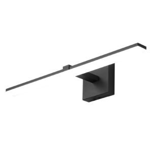 Bathroom Vanity Light Bar, 24.02-Inch, LED Modern Light Fixture Over Mirror, with 360° Rotatable, IP44 Waterproof, 18W, 6000K, Wall Lighting for Bathroom, Living Room, Bedroom, Hallway, Black