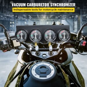 bestauto fuel vacuum carburetor synchronize tool kit fuel vacuum carburetor synchronizer carb sync gauge set with rubber hose