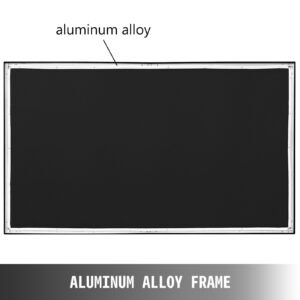 big 110" diagonal 16:9 hd projector screen home theater outdoor use