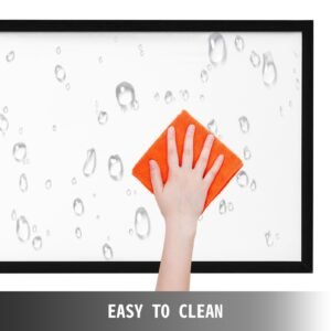big 110" diagonal 16:9 hd projector screen home theater outdoor use