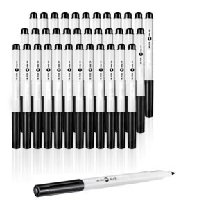 Black Dry Erase Markers, 36 Pack Low-Odor Whiteboard Markers, Fine Point Whiteboard Markers, Easily Clean Dry Erase Markers Bulk for School Office Home