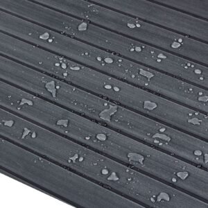 boat flooring, eva foam boat decking 94.5" x 17.7", non slip self adhesive flooring, 11.6 sq.ft marine carpet for boats, yacht, pontoon, kayak decking