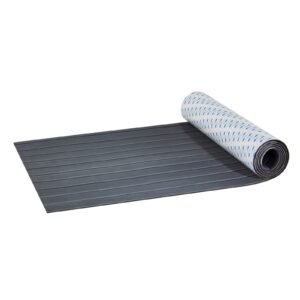 boat flooring, eva foam boat decking 94.5" x 23.6", non slip self adhesive flooring, 15.5 sq.ft marine carpet for boats, yacht, pontoon, kayak decking