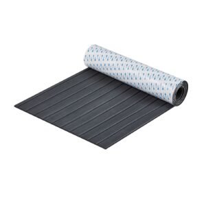 boat flooring, eva foam boat decking 94.5" x 23.6", non slip self adhesive flooring, 15.5 sq.ft marine carpet for boats, yacht, pontoon, kayak decking