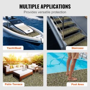 boat flooring, eva foam boat decking 94.5" x 35.4", non slip self adhesive flooring, 23.2 sq.ft marine carpet for boats, yacht, pontoon, kayak decking