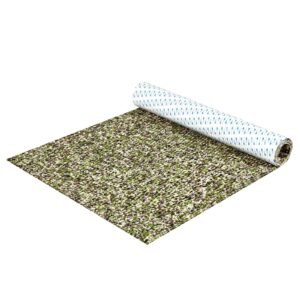 boat flooring, eva foam boat decking 94.5" x 35.4", non slip self adhesive flooring, 23.2 sq.ft marine carpet for boats, yacht, pontoon, kayak decking