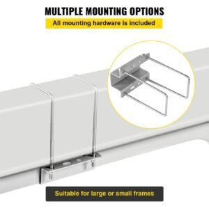 boat trailer guide ons, 2 pcs rustproof steel trailer guide ons, trailer guides with carpet padded boards, mounting parts included, for ski boat, fishing boat or sailboat trailer