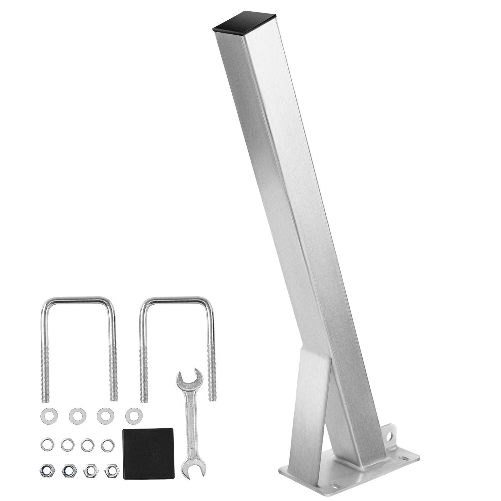 boat trailer winch stand, 3 x 3 x 34 inch winch posts, boat winch mount with u bolts for 3 inches w x 3 4 inches h trailer tongue, galvanized, fit for jet ski, sailboat, fishing boat, speedboat