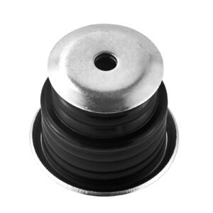 Body Mount Bushing Kit, Compatible with 1999-2007 Ford F250 F350, 60 PCS Polyurethane Body Mount Kit, Quick Replacement, Durable Components for Improving Bumpy Driving Performance, Black