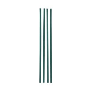 Bottom Locking Privacy Slats, Double-Wall Vertical Bottom-Locking Slats for Chain-Link Fence, High-Density HDPE Chain Link Slats Ideally Fit 4' High Fence for Garden, Farm, Sports Field(Green)