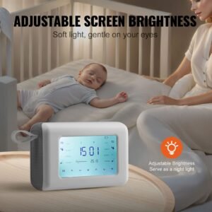 breast pump, single/double adjustable electric breast pumps, 4 modes & 9/15 levels, reciprocating piston pumps, 4000mah anti backflow breastfeeding pump with 300mmhg high suction, 18/22mm flange