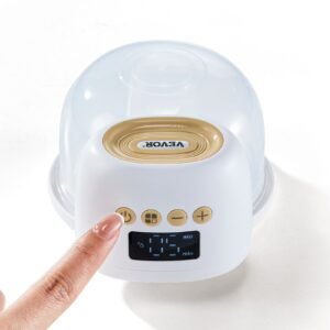 breast pump, wearable electric breast pumps hands free, 4 mode & 12 levels, 300mmhg strong suction, ultra quiet rechargeable portable breastfeeding pump with led display, 24mm insert/28mm flange