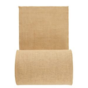 Burlap Fabric Roll, 14' x 150 ft & 50 x 50 High Density Wide Natural Burlap Fabric Rolls, Jute Fabric Burlap Tree Wrap Roll, for Decor, Crafts, Wedding, Gardening, Plant & Tree Winter Covering
