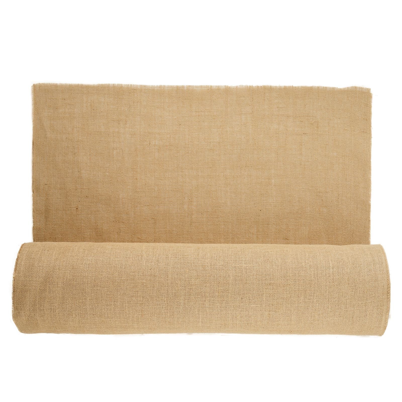 burlap fabric roll, 36' x 150 ft & 50 x 50 high density wide natural burlap fabric rolls, jute fabric burlap tree wrap roll, for decor, crafts, wedding, gardening, plant & tree winter covering
