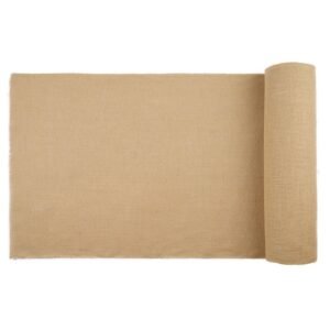 burlap fabric roll, 40' x 30 ft & 50 x 50 high density wide natural burlap fabric rolls, jute fabric burlap tree wrap roll, for decor, crafts, wedding, gardening, plant & tree winter covering