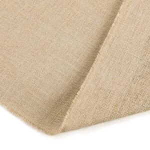 burlap fabric roll, 40' x 30 ft & 50 x 50 high density wide natural burlap fabric rolls, jute fabric burlap tree wrap roll, for decor, crafts, wedding, gardening, plant & tree winter covering