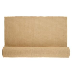 burlap fabric roll, 40' x 75 ft & 50 x 50 high density wide natural burlap fabric rolls, jute fabric burlap tree wrap roll, for decor, crafts, wedding, gardening, plant & tree winter covering