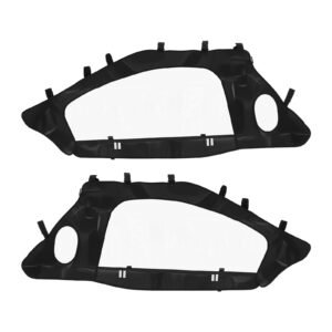 Cab Enclosure Upper Doors, Compatible with Polaris RZR PRO XP/Turbo R 2020-2024, Soft Upper Doors, Windproof Upgraded Zipper UTV Soft Side Window Kit, Work with Side Mirrors and Windshields