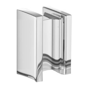 cabinet knobs, 10 pack, 1.42 inch zinc alloy drawer pulls door handles, rectangular kitchen dresser solid knobs, cupboard hardware with screws for bathroom closet cabinets drawers, chrome color