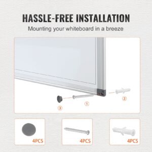 calendar whiteboard, 36 x 24 inches magnetic dry erase calendar board, monthly planner whiteboard for wall, 1 magnetic erase & 2 dry erase marker & movable tray for restaurant office home school