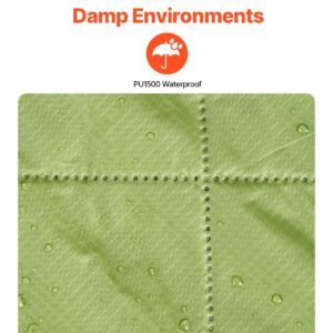camping blanket, large warm stadium blanket, waterproof & windproof, 330gsm polyester fleece, flame retardant, great for outdoors, picnics, hiking, sports events, travel, 82" x 55", bicolor