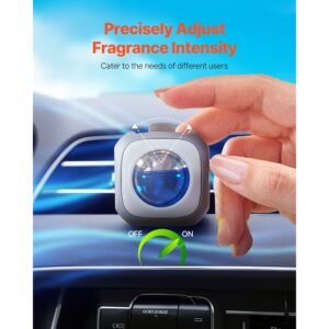 car air freshener, 6 pack new car scent vent clips, 4ml each, long lasting fragrance up to 180 days , adjustable intensity air fresheners for vehicles, compatible with various vehicle vents