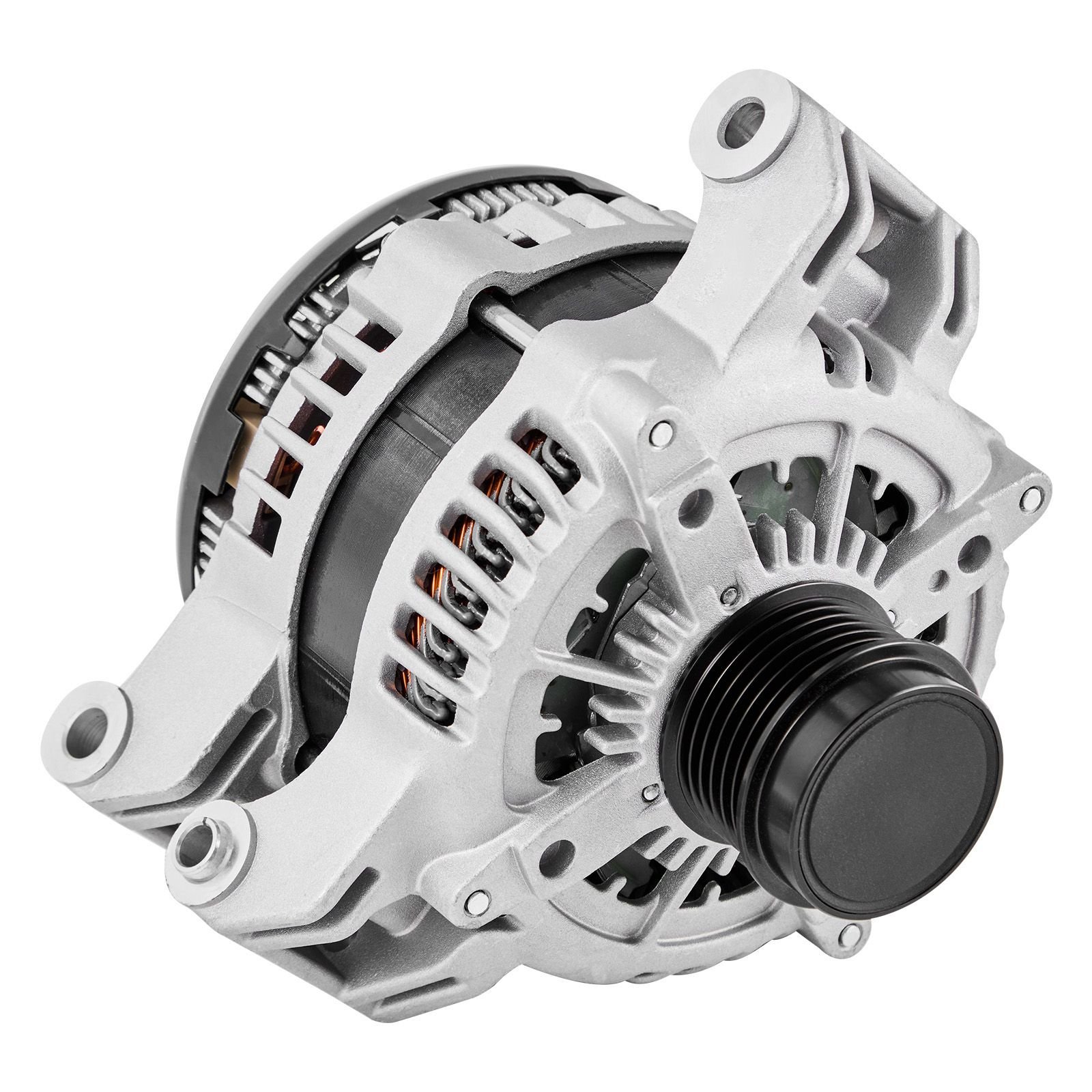 car alternator 11598, fit for dodge challenger v6 3.6l 2015 2021, charger 2011 2021, durango 2011 2020, jeep grand cherokee 11 20, ram 1500 13 15, automotive replacement alternator 4210007040