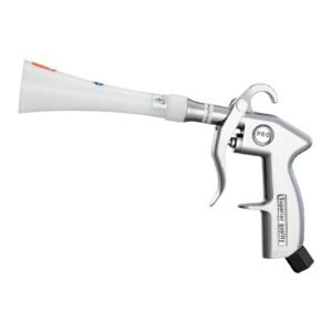 car cleaning gun, 6 9.2 bar high pressure air blow gun with 2 set nozzles, 360° rotating nozzle for thorough cleaning, quickly blasts dirt and dust from surface, work with 1/4 npt air compressor