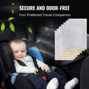 car sound deadening mat, 80 mil 36 sqft car sound dampening material, butyl automotive sound deadener, noise insulation and vibration dampening material for car