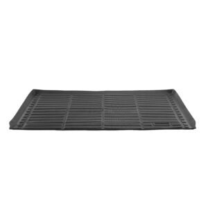 cargo mat compatible with chevrolet suburban & gmc yukon xl 2015 2020, precise fit trunk mat for suvs, tpe trunk protector replacement, black (1pcs)