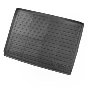 cargo mat compatible with chevrolet suburban & gmc yukon xl 2015 2020, precise fit trunk mat for suvs, tpe trunk protector replacement, black (1pcs)