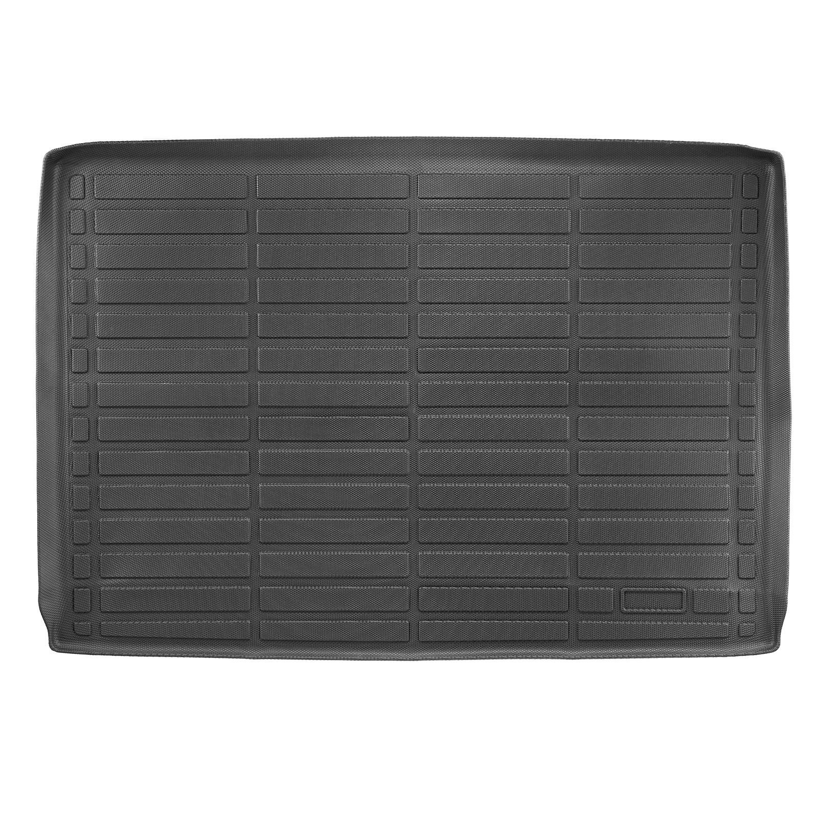 cargo mat compatible with chevrolet suburban & gmc yukon xl 2015 2020, precise fit trunk mat for suvs, tpe trunk protector replacement, black (1pcs)