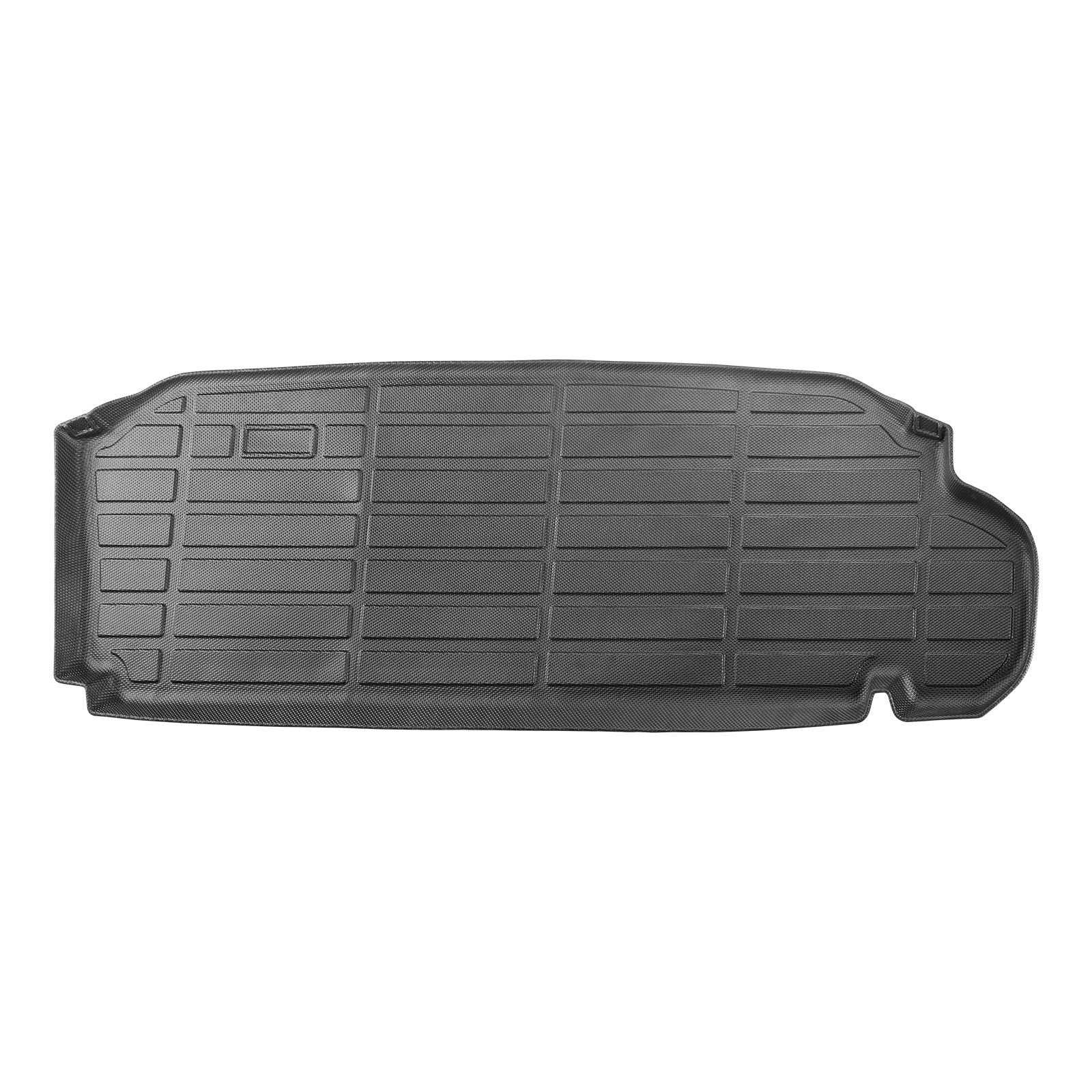 cargo mats compatible with toyota kluger & highlander 2020 2024, custom fit tpe cargo liner set for suvs, trunk and rear back seat protector replacement, trunk mat and backrest mats