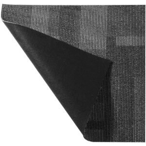 carpet tiles reusable, 24"x 24"carpet squares with padding attached, soft padded carpet tiles, easy install diy for bedroom living room (24tiles, mixed gray)