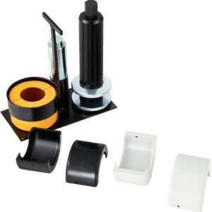 carrier & pinion bearing puller, compatible with dana 30,40,50,60,70, 80, ford 10.25" bearings, pinion puller tool with 3 clamshells, 45# steel clamshell bearing puller for auto repair