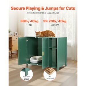 cat enclosure 413 in self cleaning litter box cabinet with drawer detachable divider automatic litterbox enclosure with built in power outlet fits most smart litterboxes 2.jpg