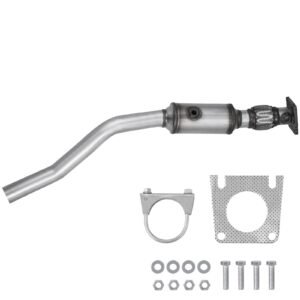 Catalytic Converter, Compatible with Chrysler 200 Sebring/Dodge Avenger Caliber Journey /Jeep Compass Patriot, 2.4L L4, Front, Replacement OE 54735, Stainless Steel, for Exhaust Gas Purification