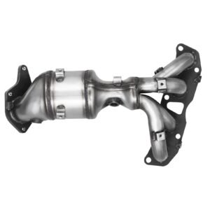 catalytic converter, compatible with nissan altima 2007 2008 2009 2010 2011 2012 2013 2.5l l4, front, replacement oe 674 933, stainless steel high flow converter, for exhaust gas purification