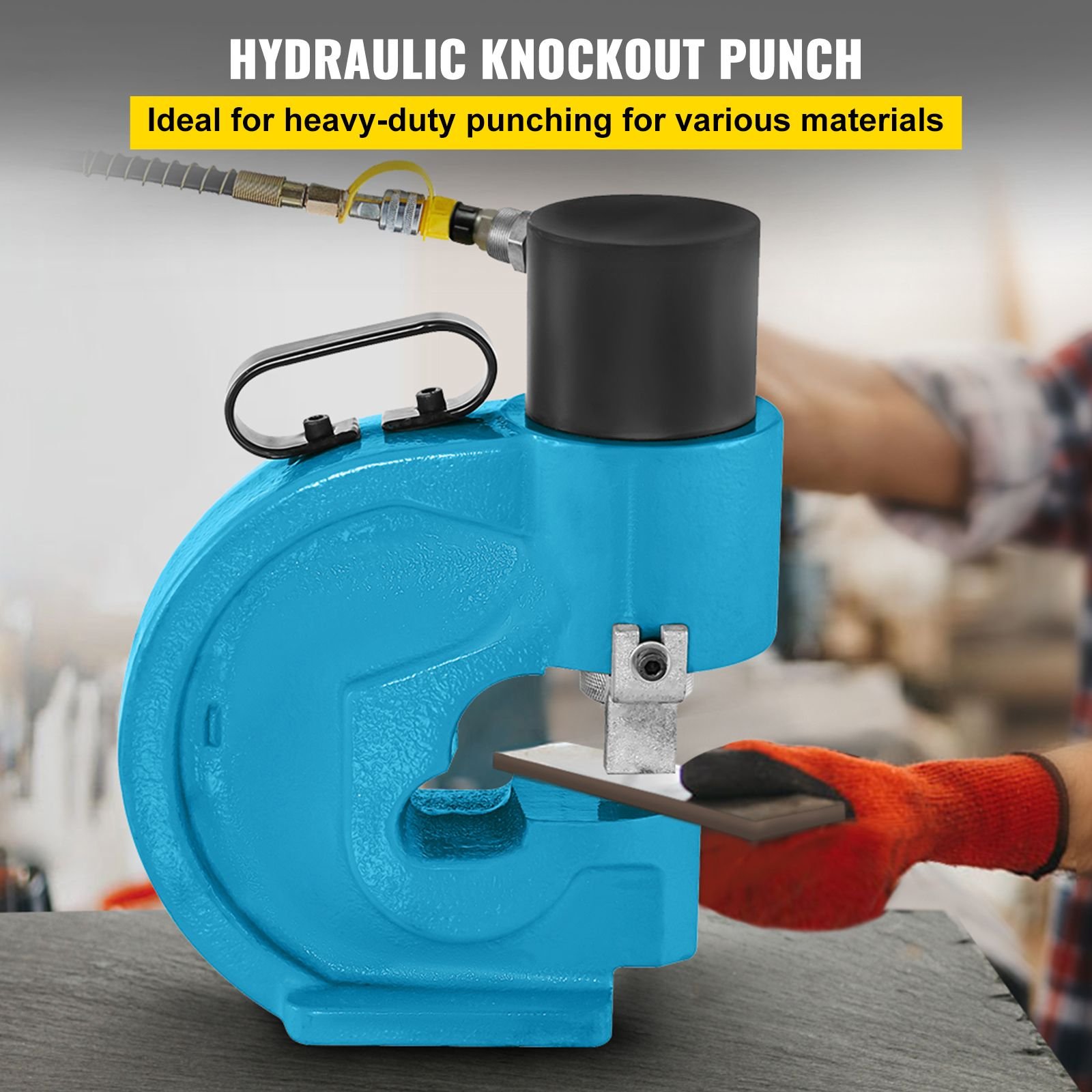 ch 70 hydraulic hole punching tool 35t hole digger force puncher smooth hole puncher for iron plate copper bar aluminum stainless steel
