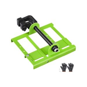 chainsaw mill, adjustable 2 6 in width, vertical lumber cutting guide, portable timber chainsaw attachment, heavy duty cast iron sawmill tool cutting supplies for builders woodworkers