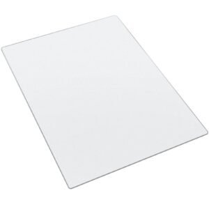 chair mat, 30 x 48 inch transparent office chair mat for hard floors, floor protector for rolling chairs, non slip & easy to clean, smooth glide under desk rug for home office (rectangular)