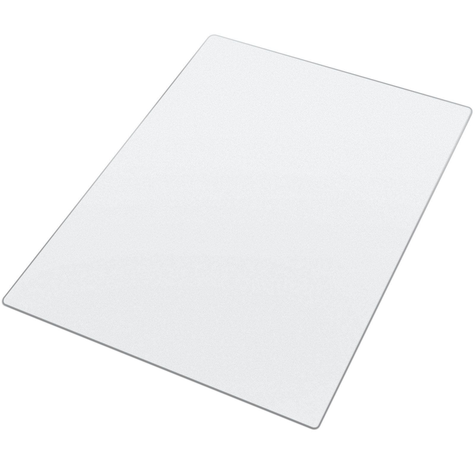 chair mat, 30 x 48 inch transparent office chair mat for hard floors, floor protector for rolling chairs, non slip & easy to clean, smooth glide under desk rug for home office (rectangular)