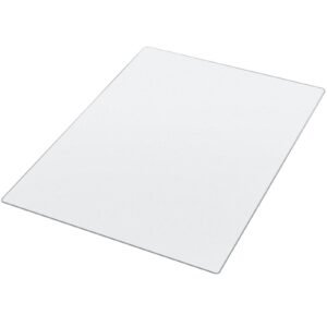 chair mat, 36 x 48 inch transparent office chair mat for hard floors, floor protector for rolling chairs, non slip & easy to clean, smooth glide under desk rug for home office (rectangular)